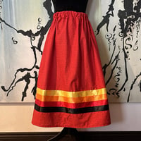 Image 1 of “fire” ribbonskirt