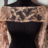 Image 5 of Extra cropped lace top