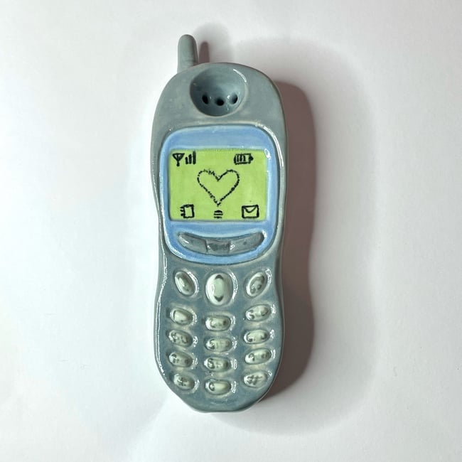 Ceramic Phone Pipe: 1 