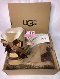 Brown LV Uggs