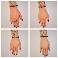 Image 2 of The Red Magnetic Mix Bracelet Collection