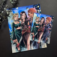 Image 2 of Hex Girls Signed Watercolor Print