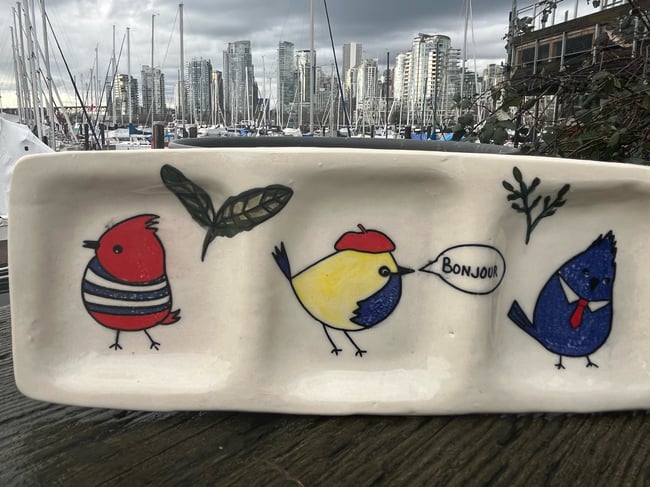 Tweets Small Serving Tray