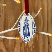 Image 1 of Small Welsh Lady Decoration A