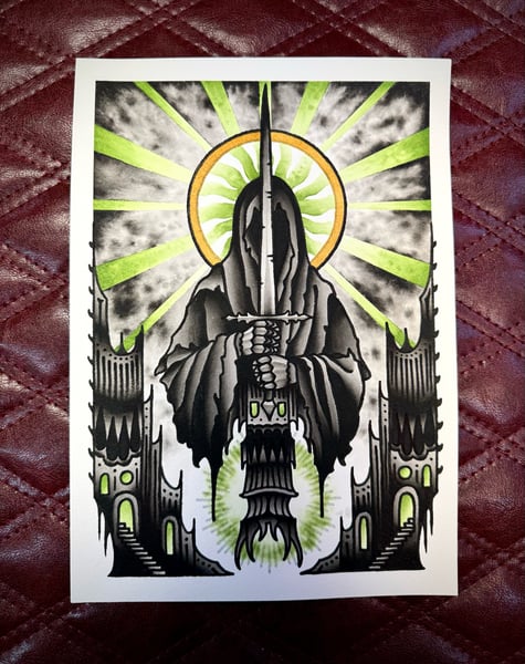 Image of A3 RINGWRAITH PRINT