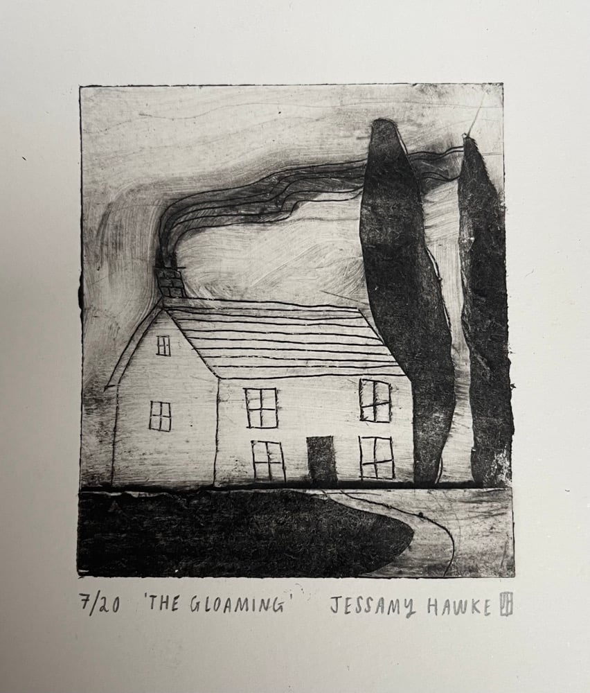 ‘The Gloaming’ Original Drypoint Etching