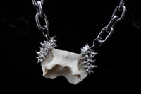 Image 5 of Dead good spiky vertebra statement necklace