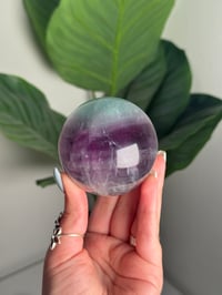 Image 1 of RAINBOW FLUORITE SPHERE -CHINA- E