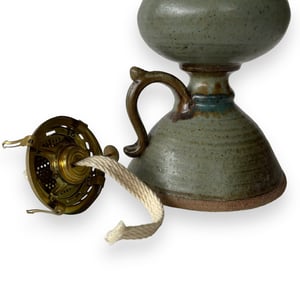 Image of VINTAGE OIL LAMP