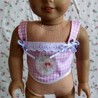 My melody corset pink gingham 