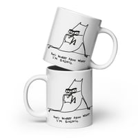 Image 2 of what im doing White glossy mug 