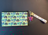 Image 3 of JJBA Stone Ocean Lanyard Keychain