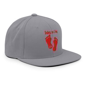 Image of Red 2 Feet Snapback