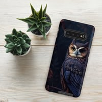 Image 7 of Baroque Style Gothic Inspired Owl Oil Painting Tough case for Samsung®