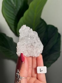 Image 13 of DOUBLE SIDED WATER WELL APOPHYLITE WITH PERFECT DOUBLE TERMINATIONS -INDIA- LOT 1
