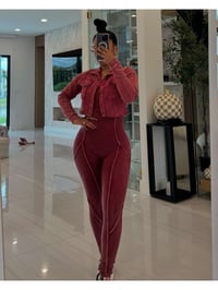 Image 1 of High Maintenance Jack & Jumpsuit Set