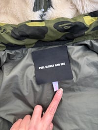 Image 11 of Womens BAPE 1st Camo Down Hooded Parka