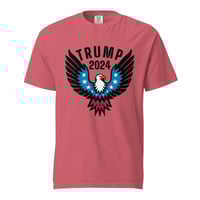 Image 1 of Trump 2024 Shirt Patriotic Eagle Shirt Trump Shirt Comfort Colors Short-Sleeve Unisex T-Shirt