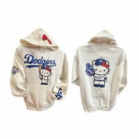 White HK Hoodie (Front & Back Images)