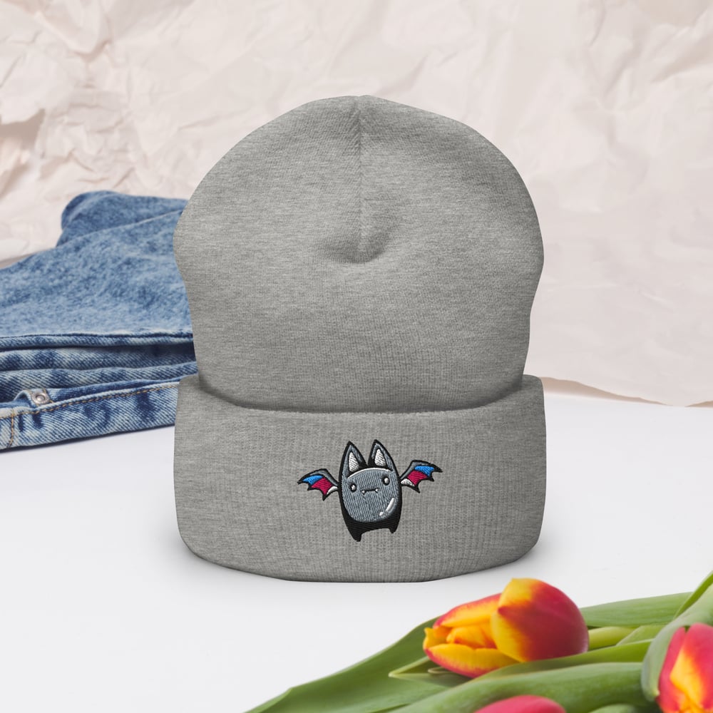 Image of Trans Bat Beanie