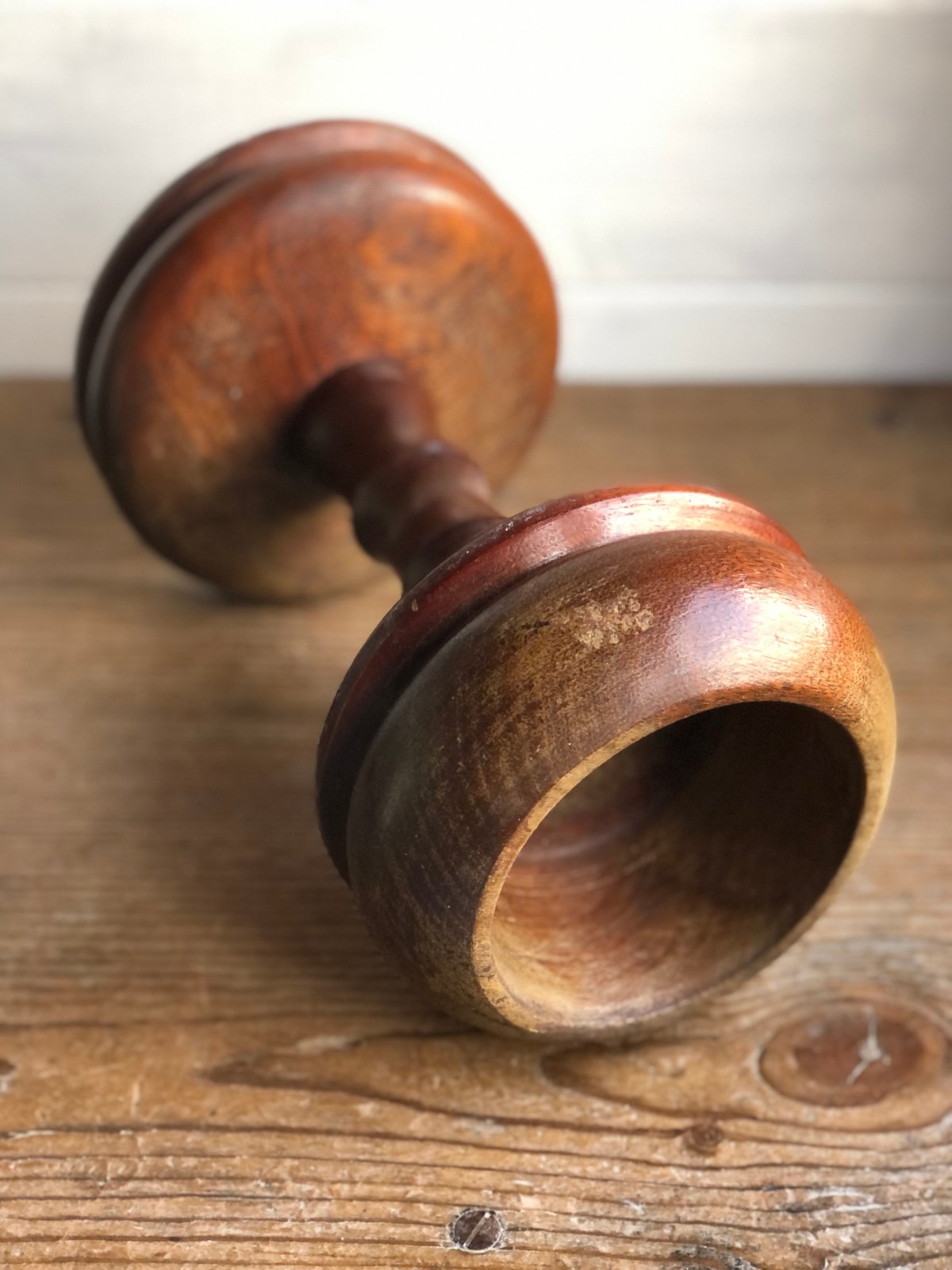 Image of Chunky turned wooden chalice