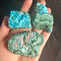 Image 2 of Malachite & Chrysocolla Slabs ($12-$18)