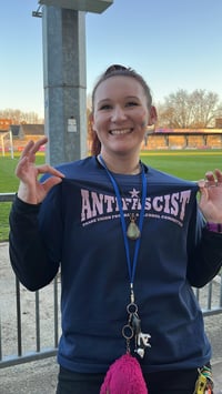 Image 1 of TUFAC Hamlet Antifascist Tshirt