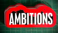 Ambitions - City Cutout Sticker