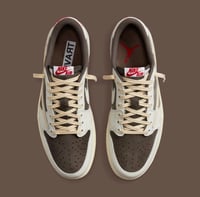 Image 1 of Travis Scott x Air Jordan 1 Low “Reverse Mocha”
