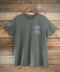 Image 1 of HT23 'INTERCEPTOR' Logo T Shirt Khaki 