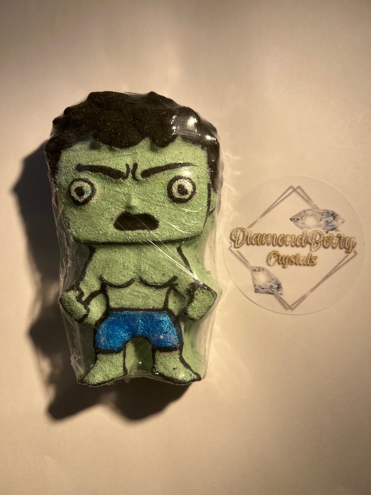 Image of Green man full body bath bomb 