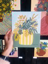 Image 3 of Mini Vase Series 'Wattle Original
