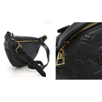 Image 4 of BLACK EMREINTE WAIST BAG/ FANNY