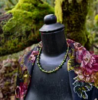 Image 2 of Jade and Brass necklace 