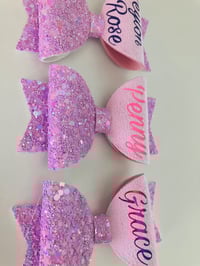 Image 2 of Personalise me lilac glitter 