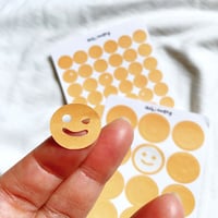 Image 2 of Potato smiley stickers 