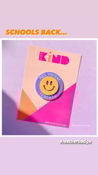 Image 2 of Name badge - smiley