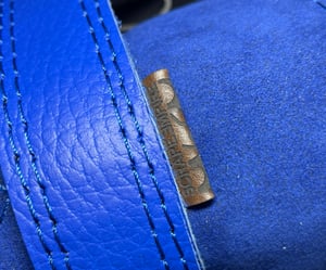 Image of Nogaro blue akantara duffle and tool roll