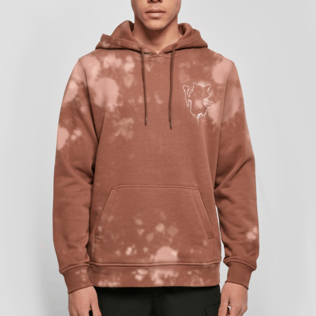 #104 Anatomy Fawn Bleached Hoodie