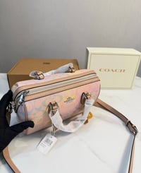 Image 3 of Coach Pastel Rainbow Satchel