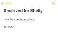 Image 1 of Reserved for Shelly