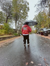 Image 1 of Red Washed GTD  Hoodie