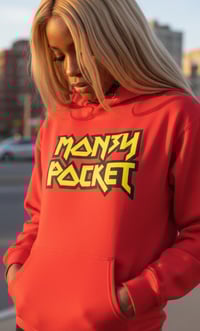 Image 3 of RETRO HOODIE // RED N YELLOW