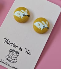 Image 3 of Easter 19mm Fabric Studs 