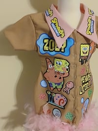 Image 2 of SPONGEBOB CUSTOM 3 PIECE DRESS SET 