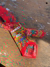 Image 2 of GRAVATA VERMELLA. Feita a man. 