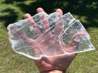 Image 6 of Transparent Selenite Slab #2584