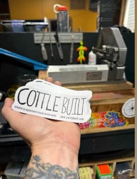 Image 1 of Cottle Built  Sticker 