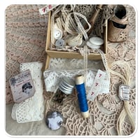 Image 2 of box of vintage lace