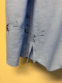 Image 11 of Blue puff sleeve (L)